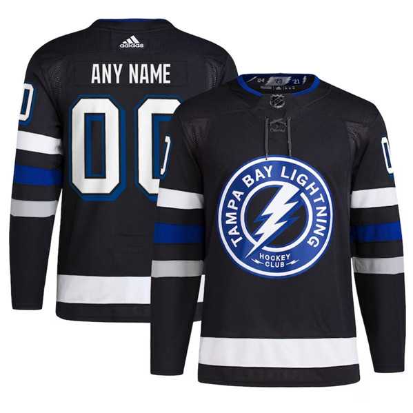 Men's Tampa Bay Lightning Custom Black 2024 Stadium Series Stitched Jersey,We sell and wholesale Men's Tampa Bay Lightning Custom Black 2024 Stadium Series Stitched Jersey on line form chian!